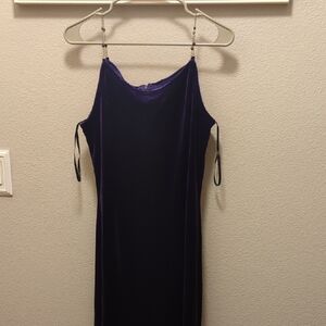 Scott McClintock Deep Purple Dress